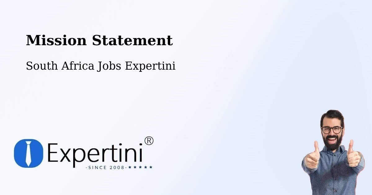 Corporate Mission – Lady Frere - South Africa Jobs Expertini