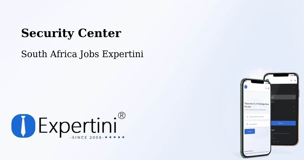 Security & Compliance – Lady Frere - South Africa Jobs Expertini